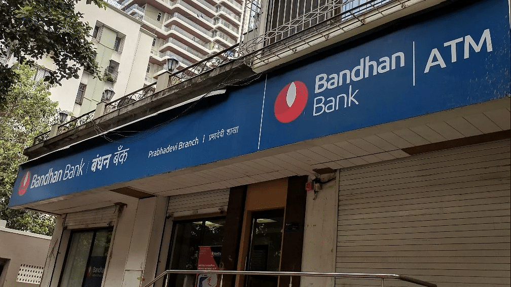 Bandhan Bank’s branch at Prabhadevi, Mumbai.