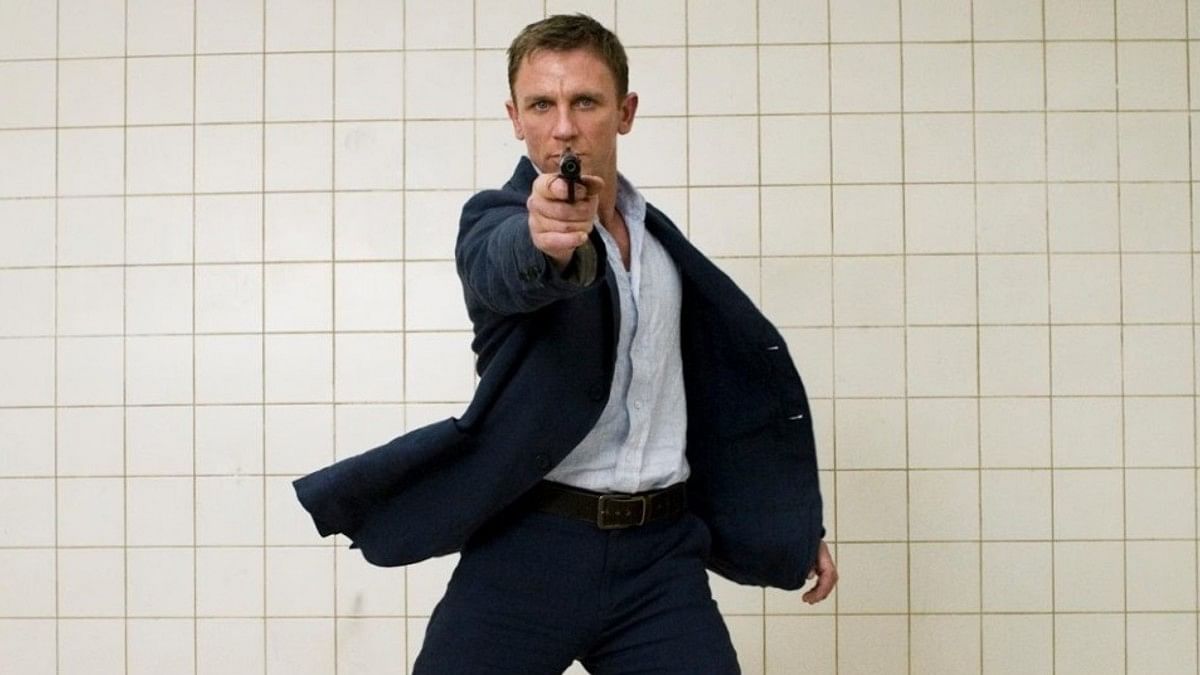 Daniel Craig as James Bond.&nbsp;
