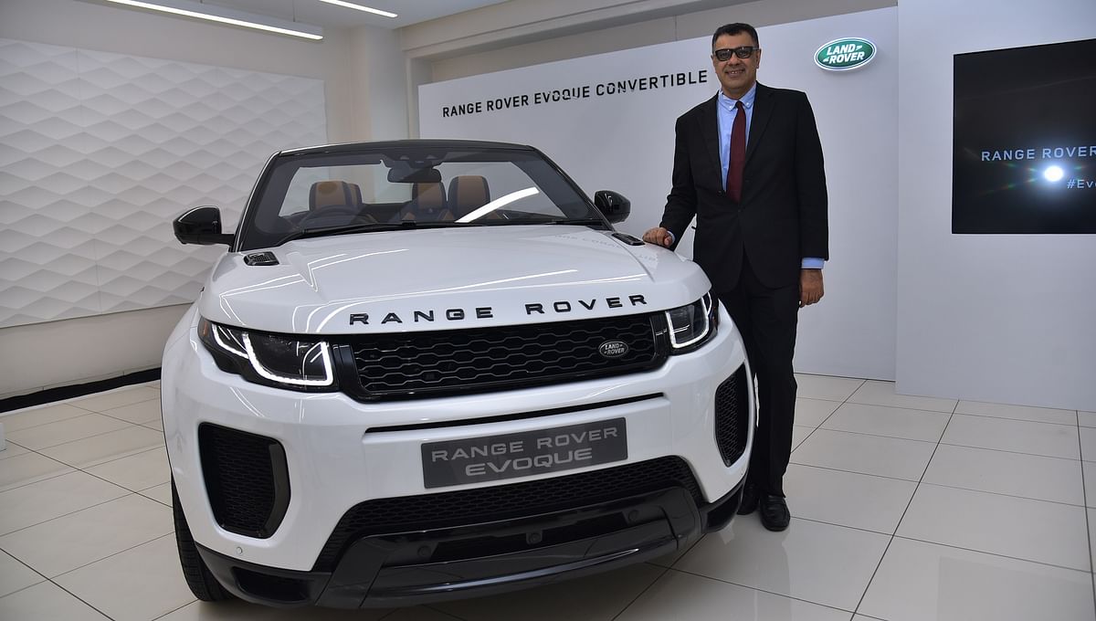 The Range Rover Evoque Convertible comes with an electronically foldable soft top and a 2-litre petrol motor. 