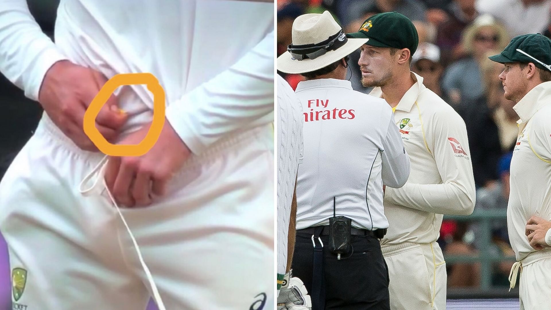  Cameron Bancroft and the Australian team came under scrutiny for possible ball tampering.