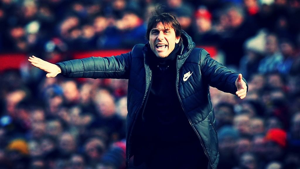 File photo of Chelsea’s manager Antonio Conte.