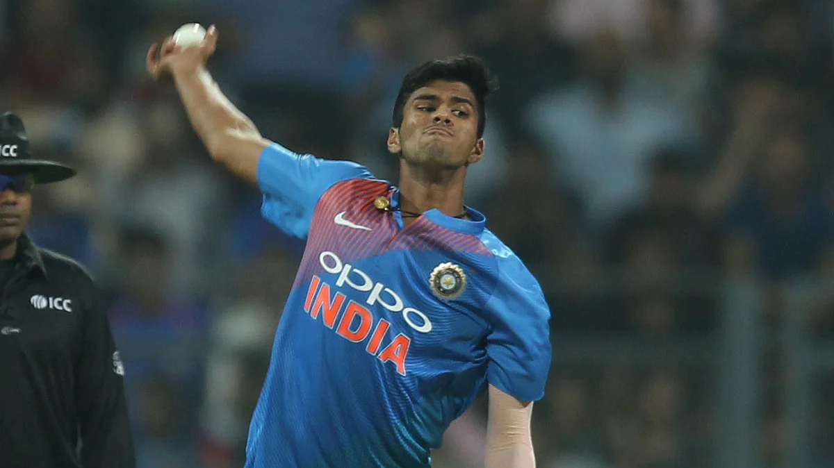 File photo of Washington Sundar.