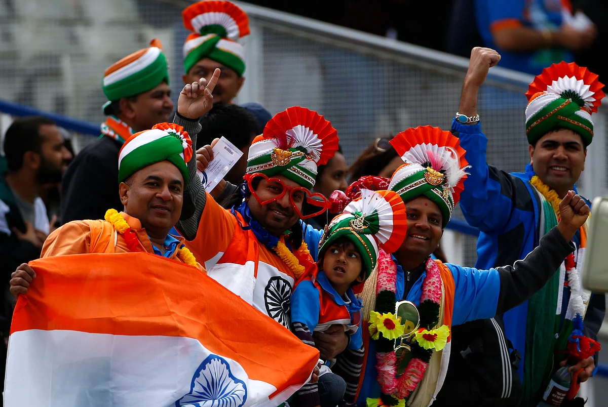 Fans enjoy a cricket match. Image used for representational purpose. 