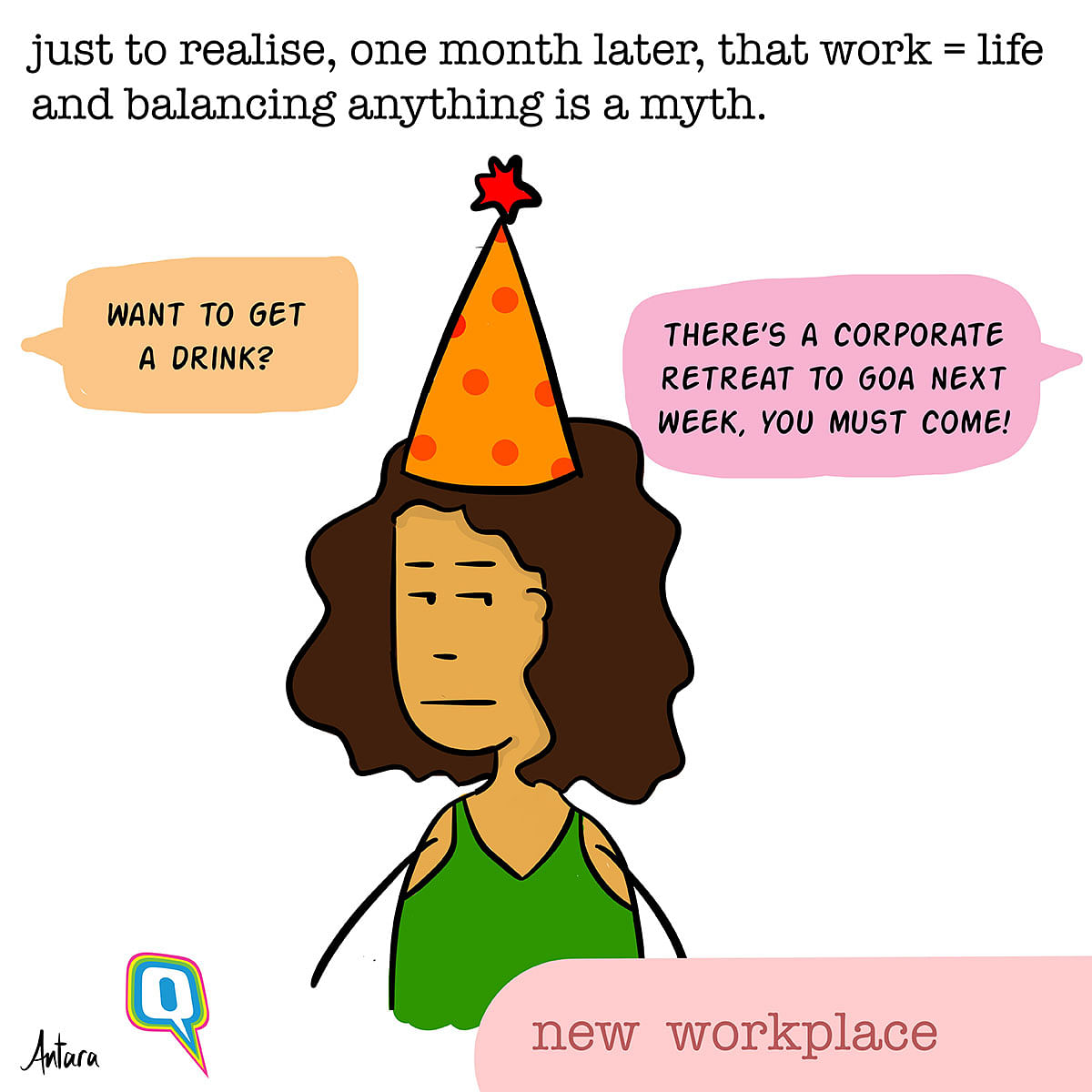 Antara’s Comics: Are you ALWAYS plugged-in to your office email inbox? If yes, then you need these comics. 
