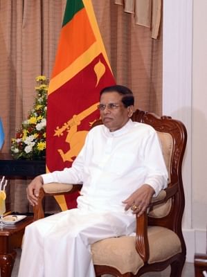 President of Sri Lanka Maithripala Sirisena. (File Photo: IANS)