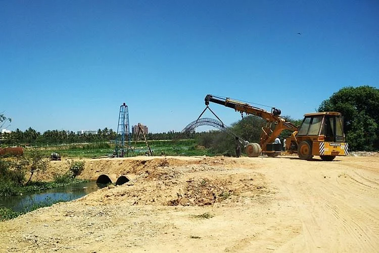 Varthur lake.
