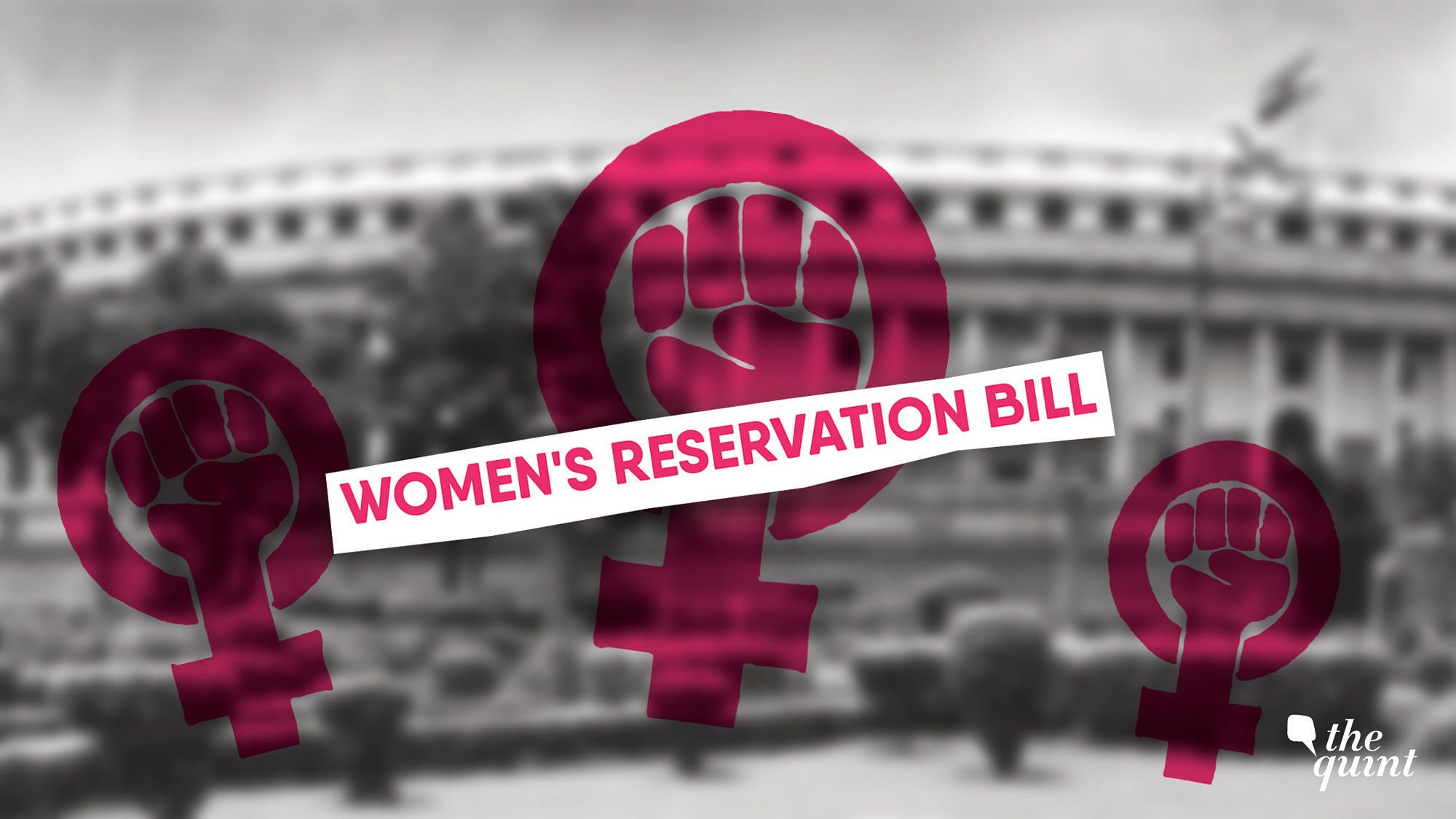 The house of law needs more than a token representation of women to fight for women’s issues.