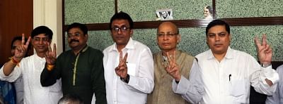Singhvi, five others file nominations for RS polls from West Bengal
