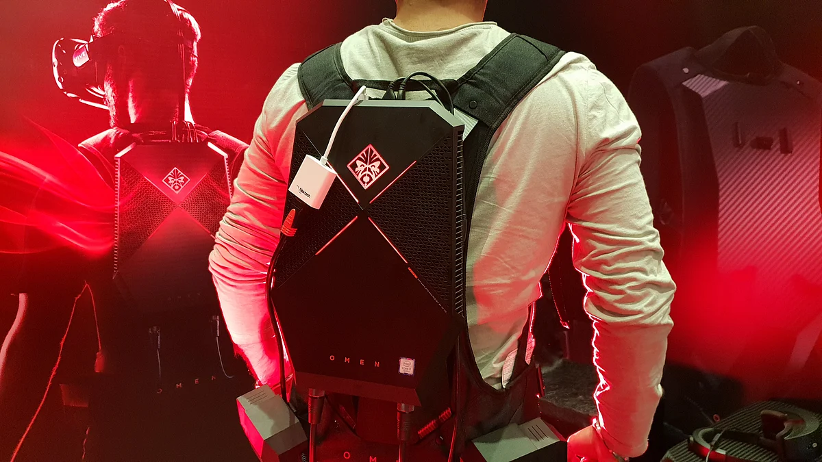 Compact design of the desktop unit was refreshing to see for a backpack. 