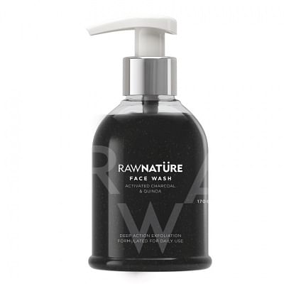 Activated Charcoal & Quinoa Face Wash.