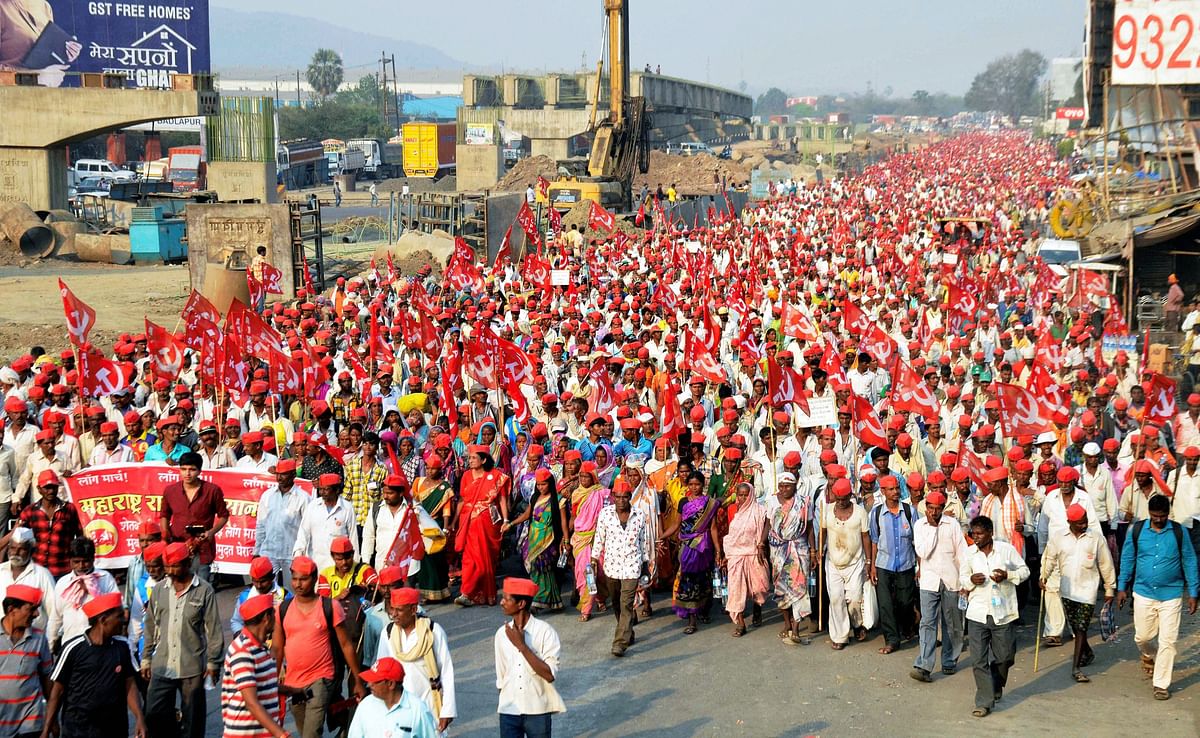 The day turned out to be victorious for over 35,000 aggrieved farmers who trekked 180 km from Nashik to Mumbai. 