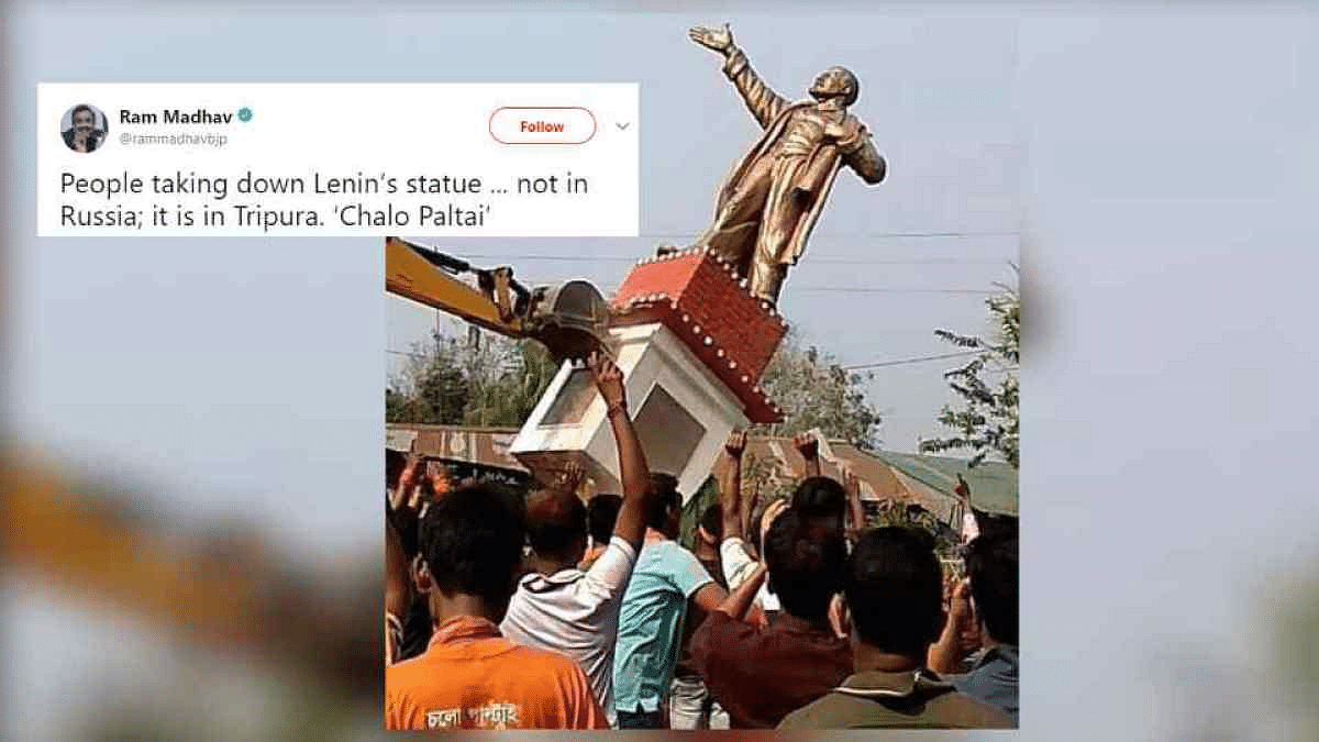 Tripura to Tamil Nadu, Uttar Pradesh to West Bengal, a dangerous political trend of statue vandalism has begun.