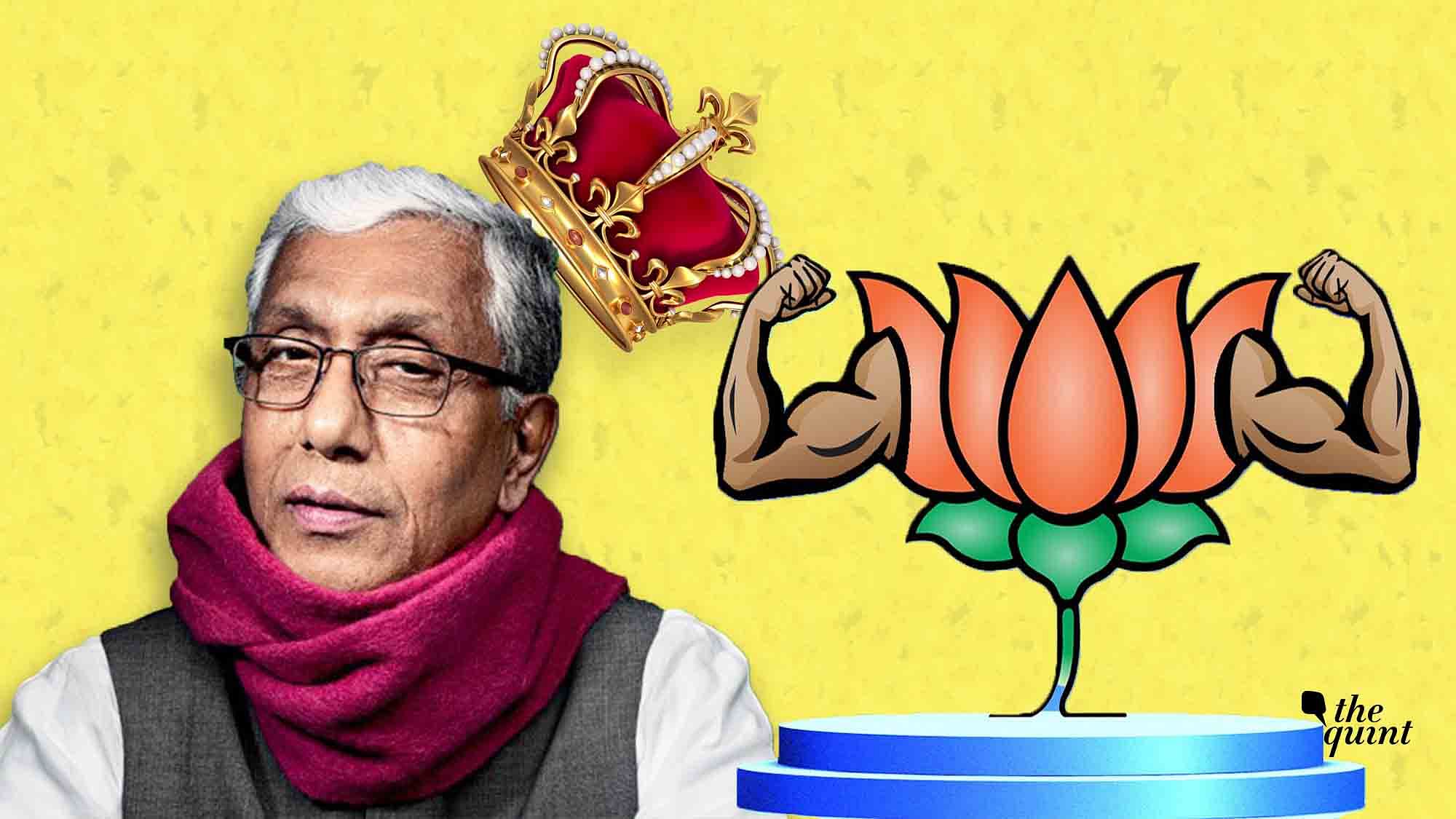 Manik Sarkar’s unexpected defeat in Tripura marks the fall of the Left; anti-incumbency seems to have favoured the BJP.&nbsp;