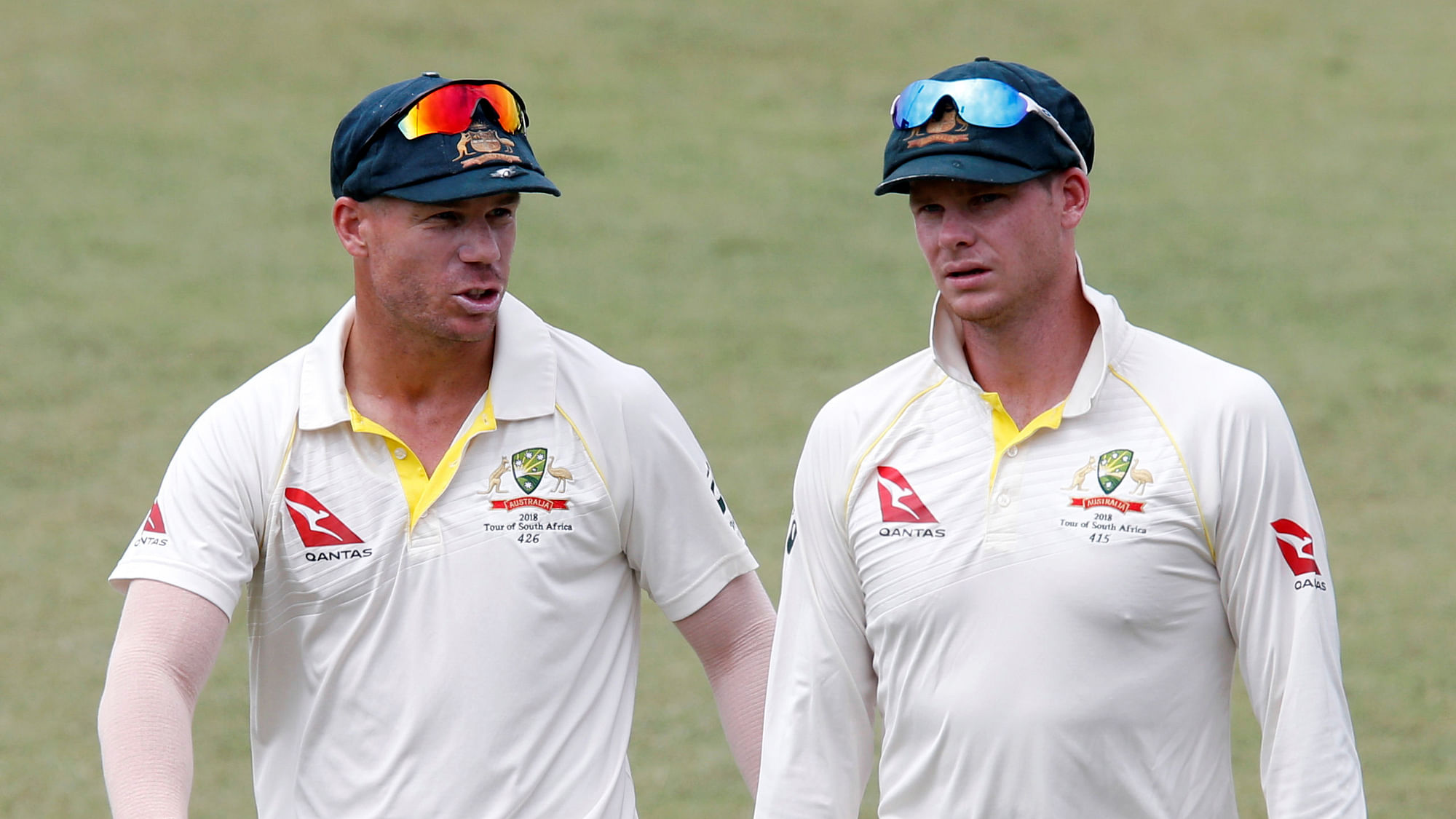 Steve Smith and David Warner both have stood down as captain and vice-captain for the remainder of this Test.