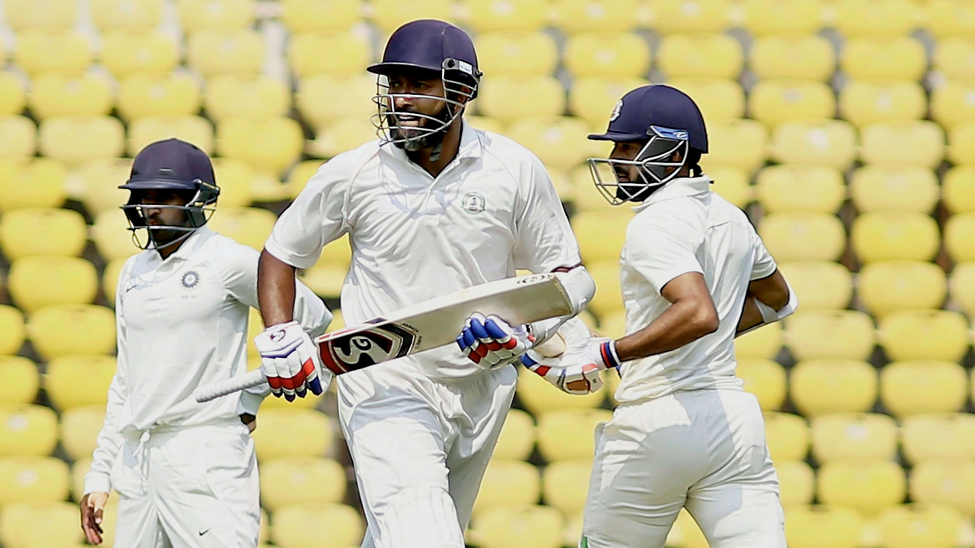 Wasim Jaffer scored 286 runs in the first innings of the Irani Cup match.