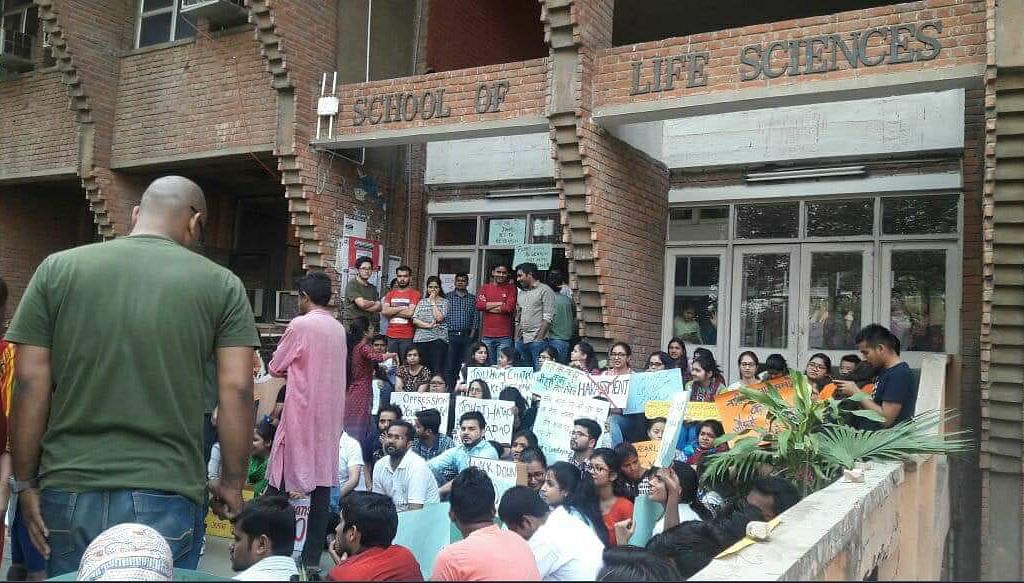 Students of JNU  speak out against Professor Atul Johri who has been accused of sexual harassment by eight students.
