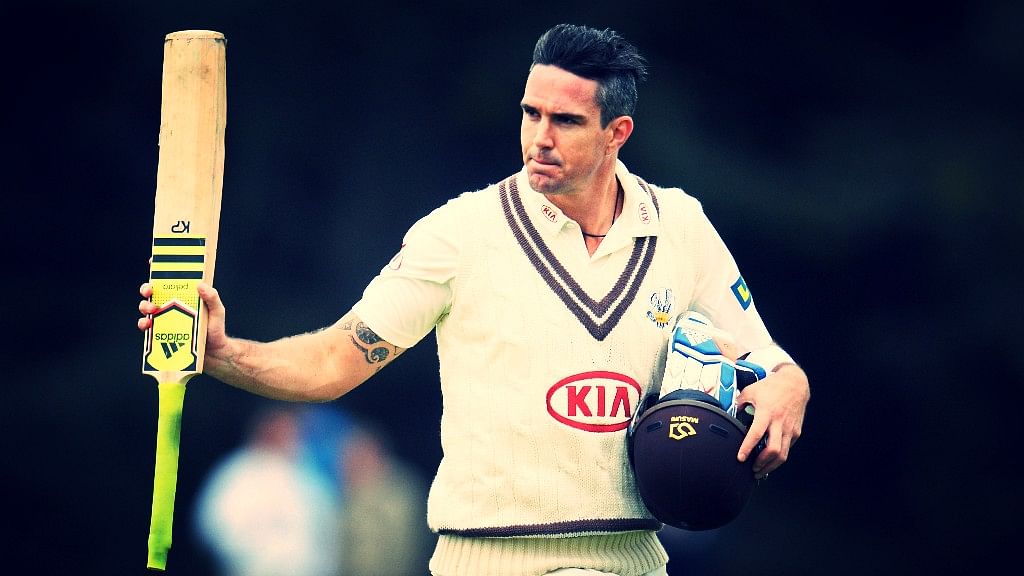 File photo of Kevin Pietersen who bid farewell to all forms of cricket on Sunday.&nbsp;