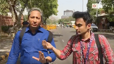 “Why is it that only journalists come up to protest against the atrocities we face,” said Ravish Kumar.