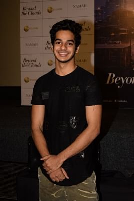 Mumbai: Actor Ishaan Khatter at the trailer launch of his upcoming film "Beyond the Clouds" in Mumbai on Jan 29, 2018. (Photo: IANS)
