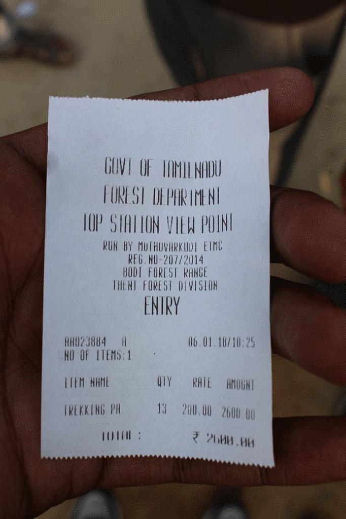 Trekkers say the forest official issue a pass that costs Rs 200 per person to enter the Kurangini hills.