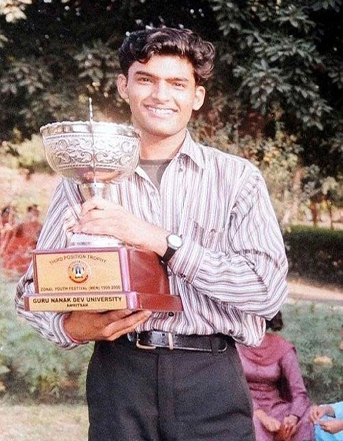 Kapil Sharma in his college days. 