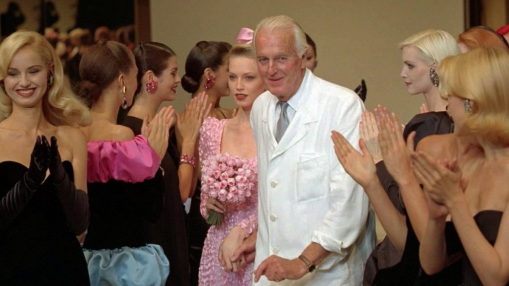 Legendary fashion designer Hubert de Givenchy passes away. 