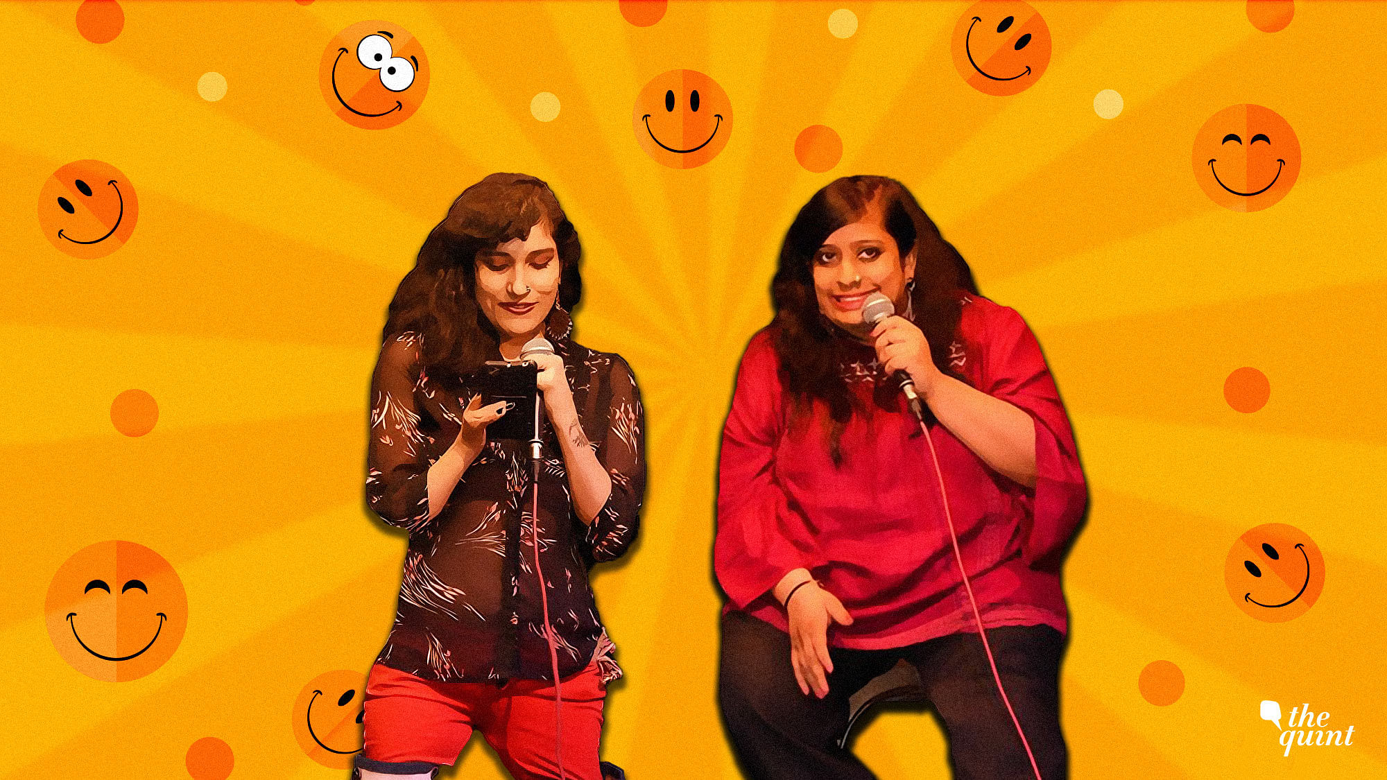 Meet Shivangi Agrawal and Sweta Mantrii and  their own version of stand-ups.