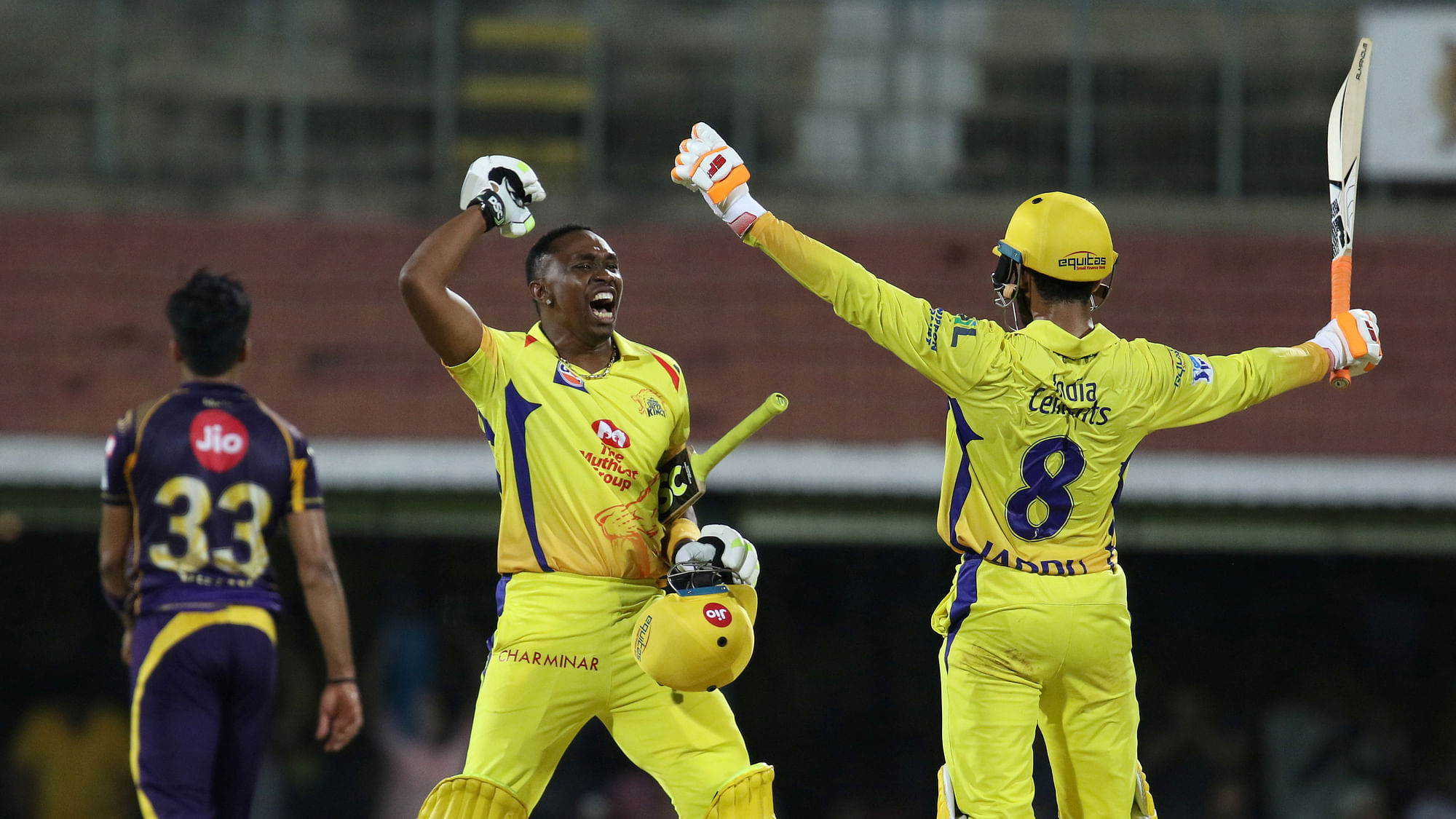Chennai Super Kings beat KKR by 5 wickets.