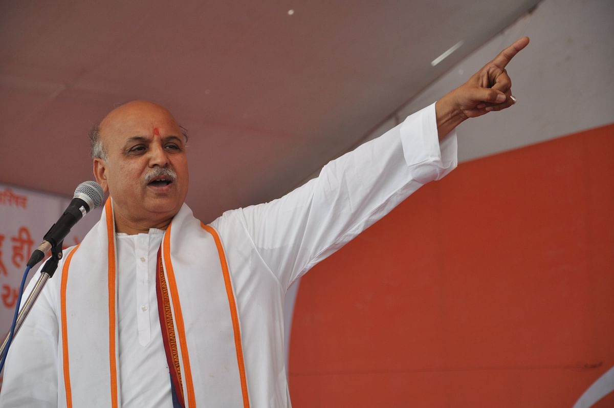 Pravin Togadia is on an indefinite hunger strike demanding the construction of the Ram Temple in Ayodhya.
