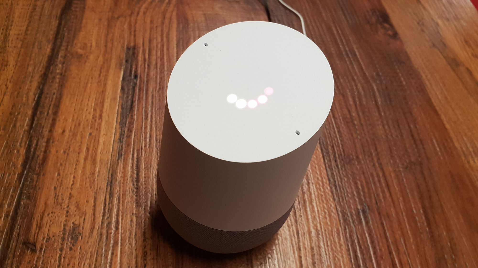 Google Home doesn’t let you switch off the microphone.&nbsp;