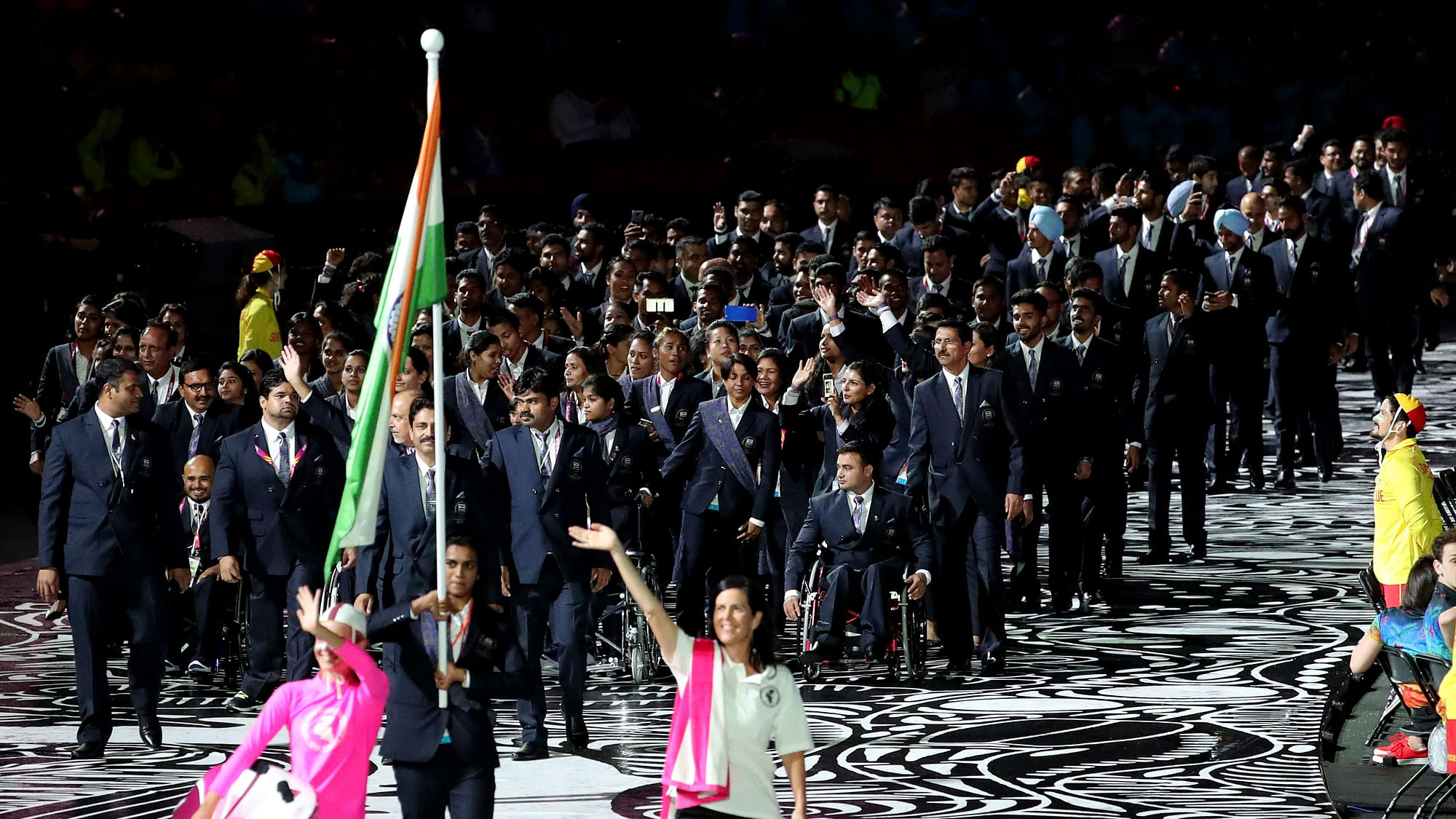 PV Sindhu leads India’s contingent for the CWG 2018 opening ceremony.
