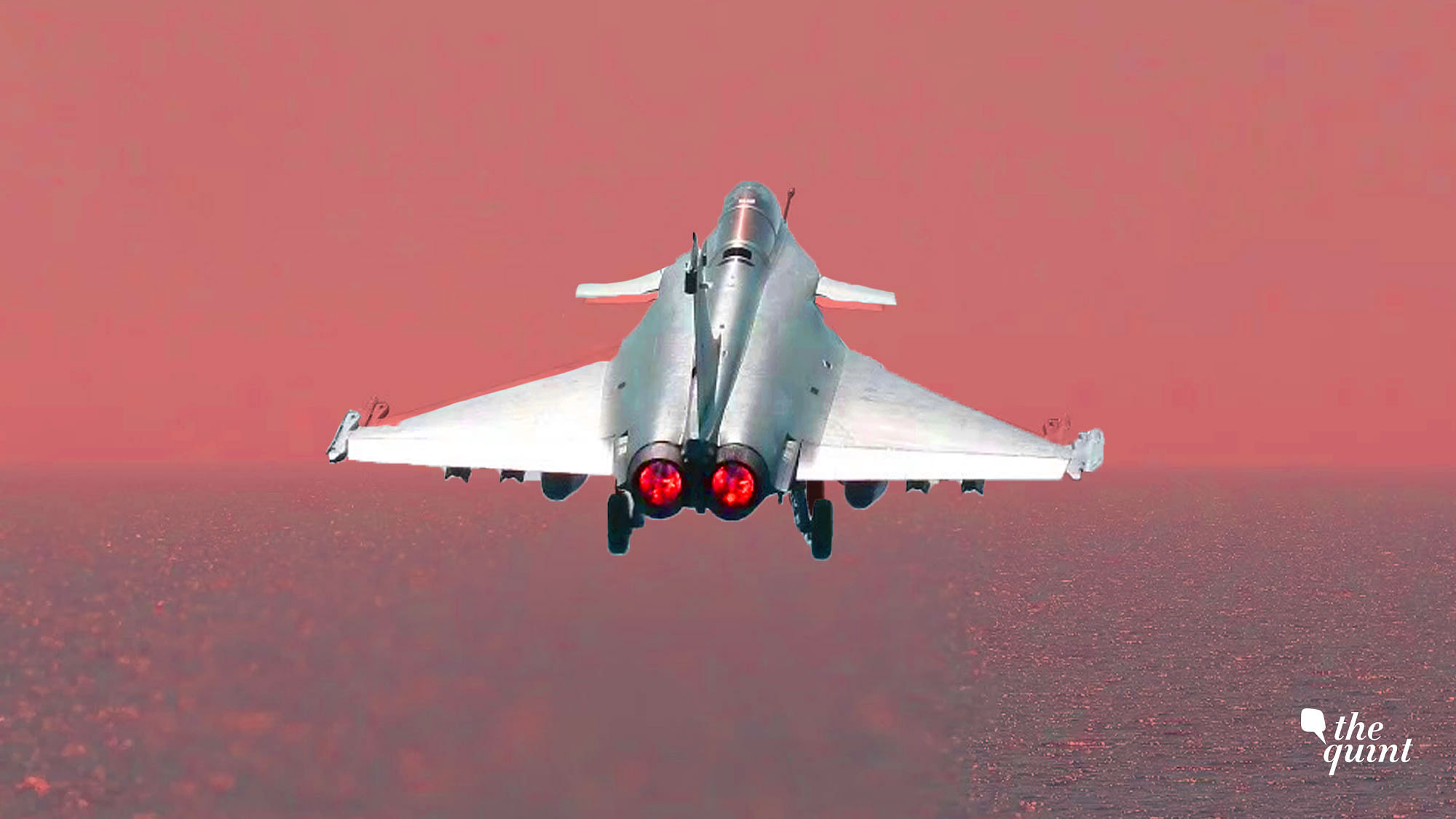 An image of a French Rafale fighter used for representational purposes.