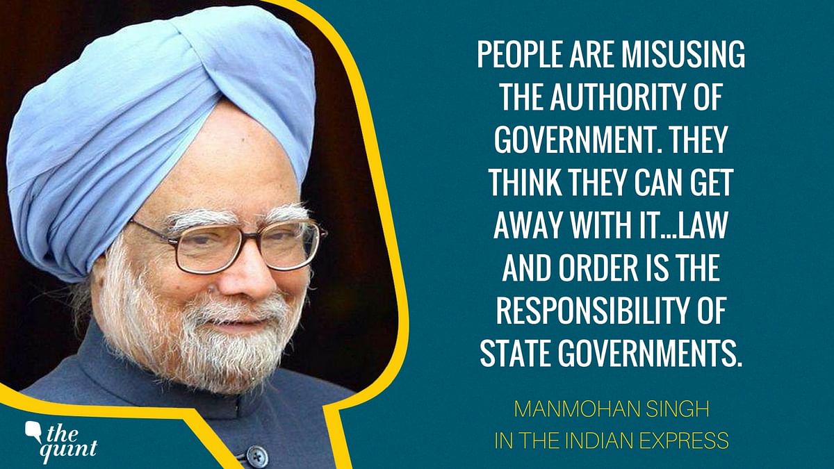 Modi should have spoken up about the Kathua & Unnao rape cases earlier, sends the wrong message, says Manmohan Singh