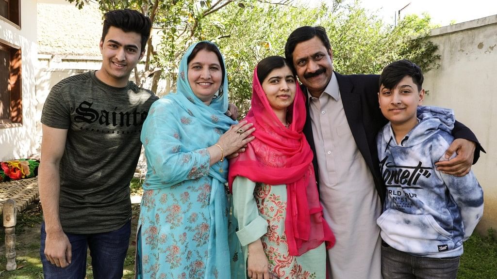 Malala Yousafzai in Swat Valley.