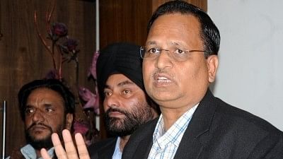 Delhi Health and Power Minister Satyendar Jain. 