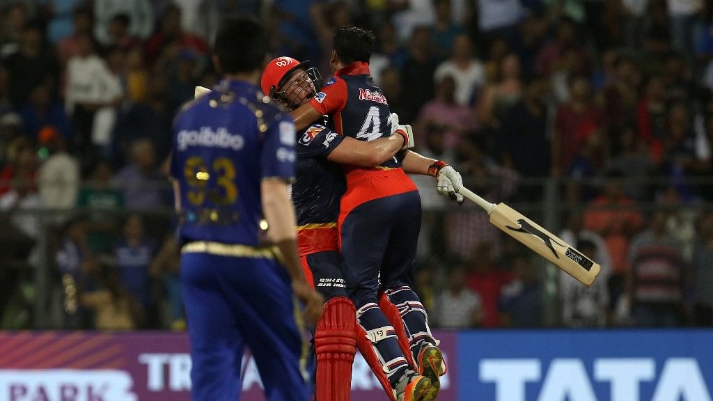 Delhi Daredevils claimed victory over Mumbai Indians by 7 wickets.