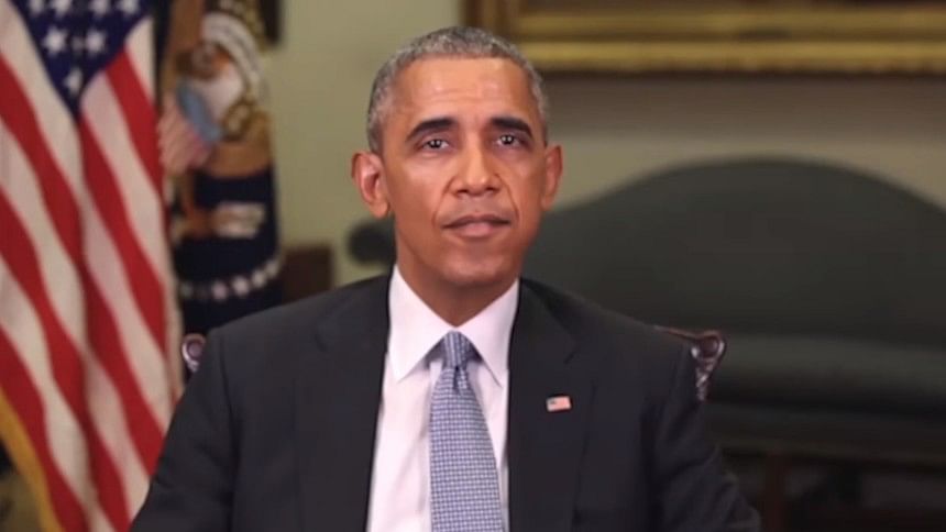 “Barack Obama”, in a video message, stresses on being vigilant over fake content on the internet.