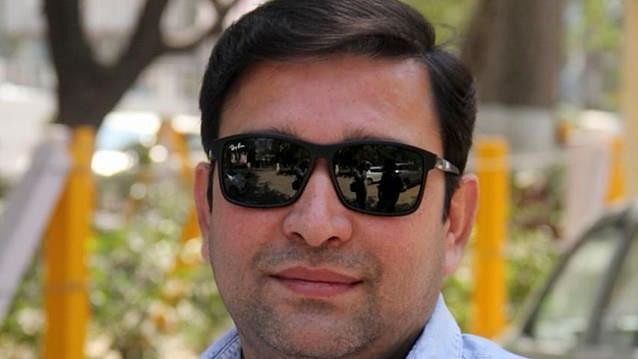 Journalist Anuj Chaudhary was shot by unidentified men at his house.
