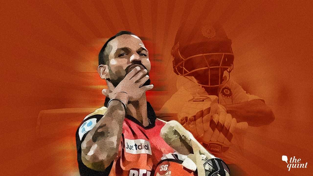 Dhawan has 123 runs to his name in his first two IPL matches this season at a strike rate of 144.70 and average of 123.