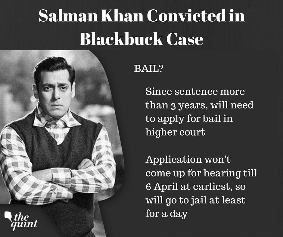 Explaining the charges under which Salman Khan has been convicted and what he can do to avoid jail.
