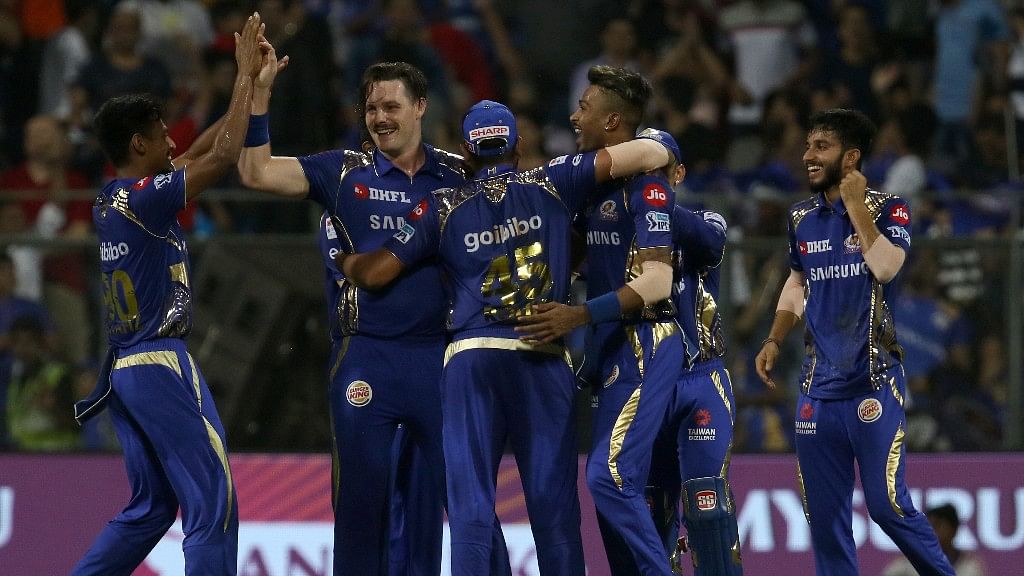 Mumbai Indians notched up their first win this season in four matches.&nbsp;