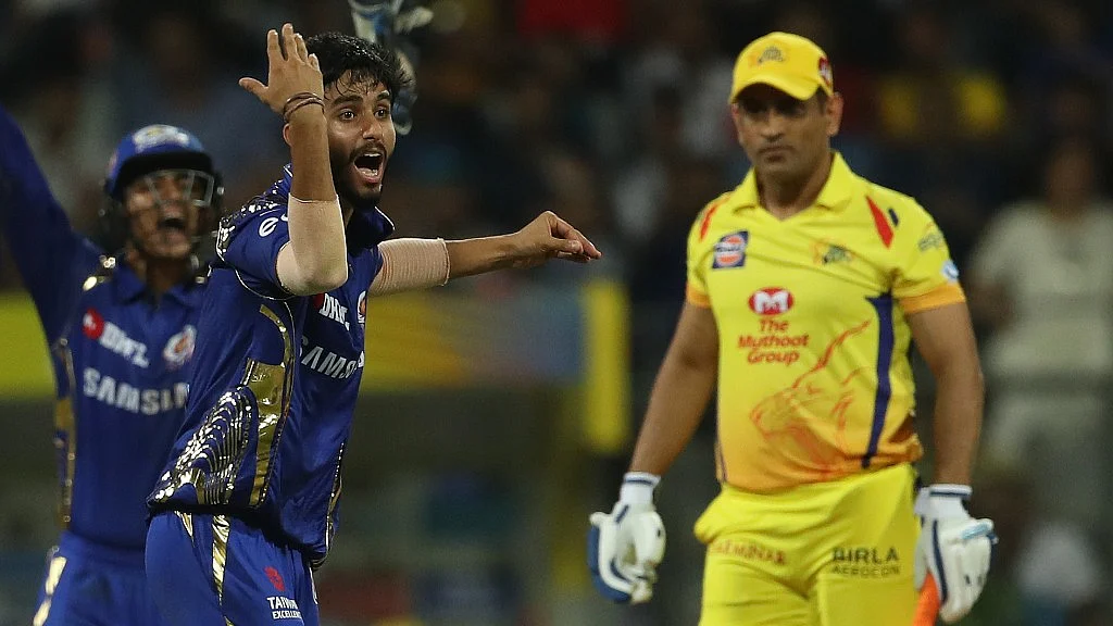 Mayank Markande foxed Chennai Super Kings’ captain MS Dhoni with an unreadable googly. 