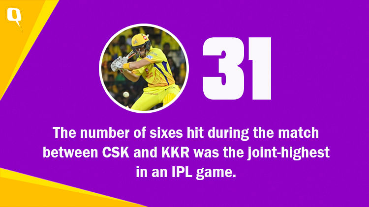 Chennai Super Kings beat Kolkata Knight Riders by 5 wickets and one ball remaining in IPL 2018.