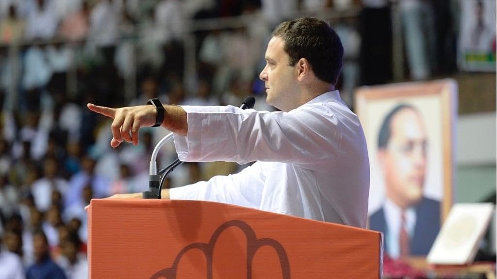 Will Stand With Dalits: Rahul at ‘Save the Constitution’ Event