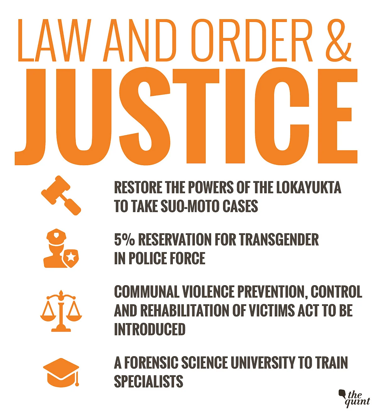 Law and Order and Justice