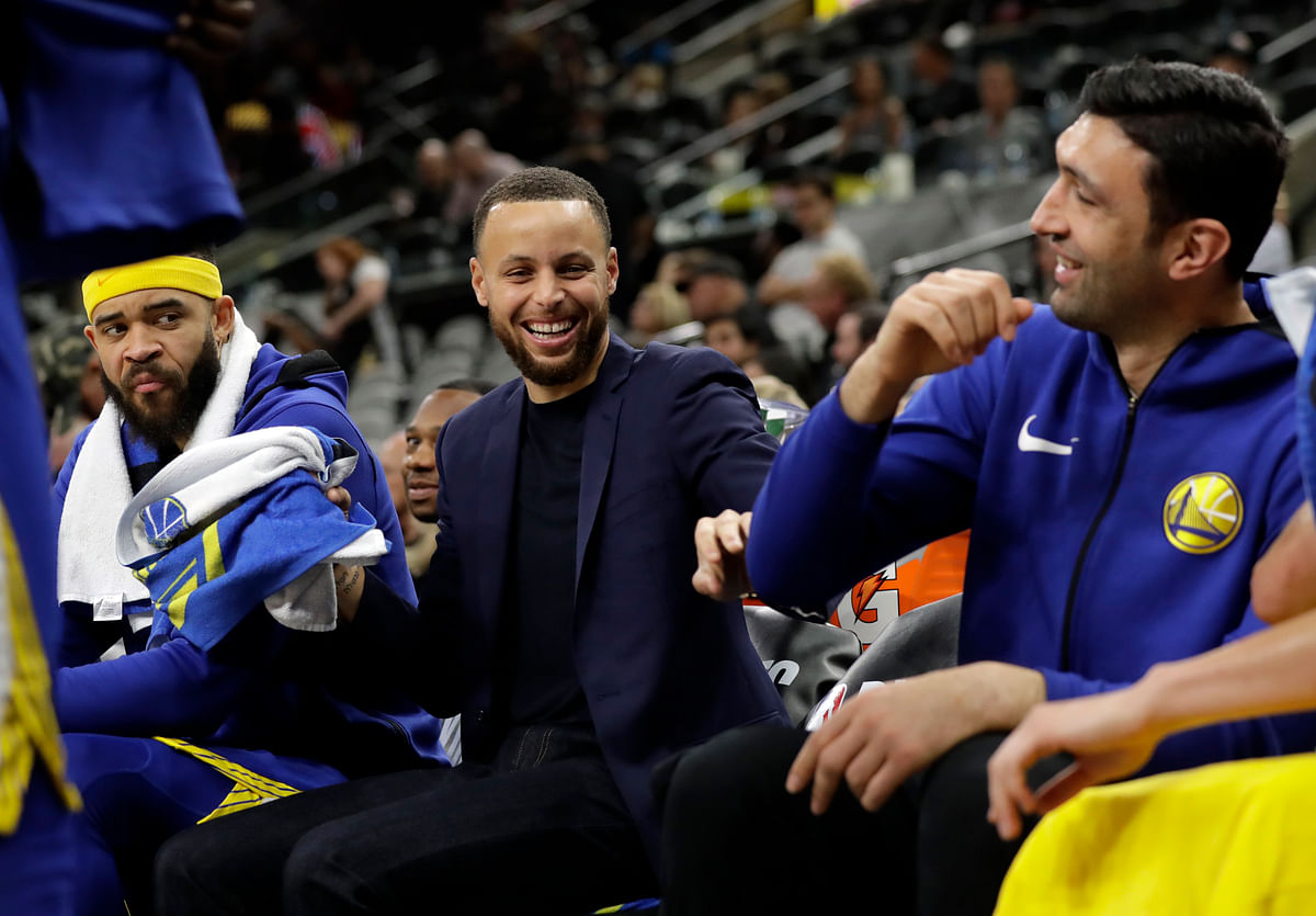 NBA: Curry sprained his left knee and was sidelined since March 23.