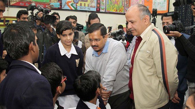 Deputy CM Manish Sisodia: This is a conspiracy by the BJP government to derail the education revolution in Delhi.