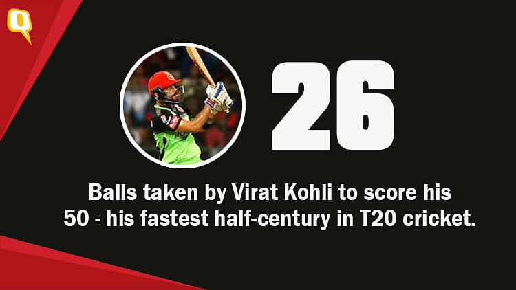 RCB slumped to their second defeat in three games despite skipper Virat Kohli’s first half-century of this edition.
