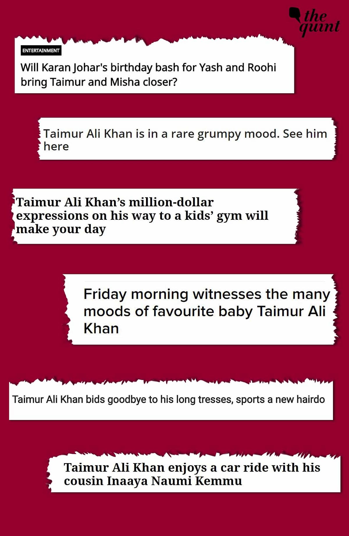 The proliferating paparazzi culture has given rise to an army of social media stars with Taimur leading the pack.