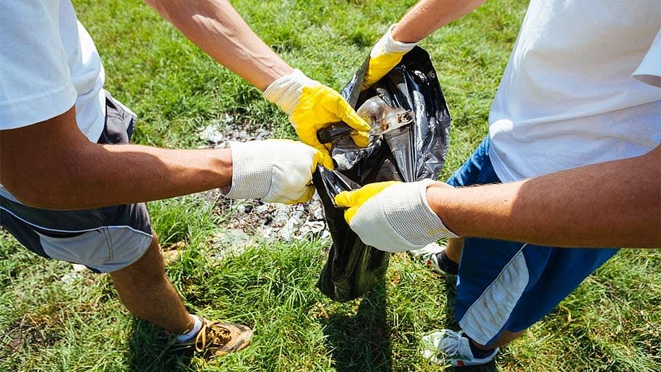 Plogging is a trend where people are encouraged to pick up trash from the ground while they have gone out jogging.&nbsp;